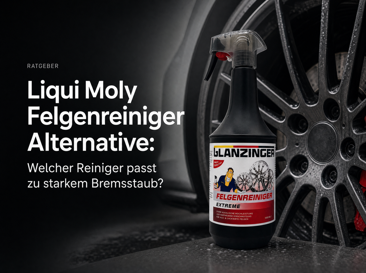 Liqui Moly Felgenreiniger Alternative gegen Bremsstaub auf Alufelgen