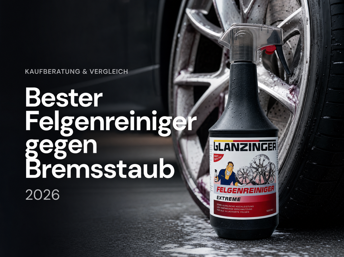 Bester Felgenreiniger gegen Bremsstaub 2026 für stark verschmutzte Alufelgen